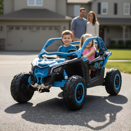 Blue 2x24V Official Can-Am Maverick Pro Edition (No RC)