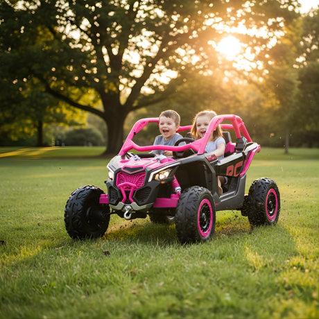Rose 2x24V/4WD Official Can-Am Maverick Ride on Buggy, LX Performance