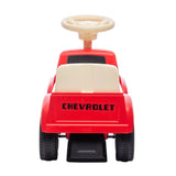 Toddlers Chevrolet 3100 Vintage Foot-To-Floor Ride-On Push Car with Music, Storage