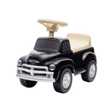 Toddlers Chevrolet 3100 Vintage Foot-To-Floor Ride-On Push Car with Music, Storage