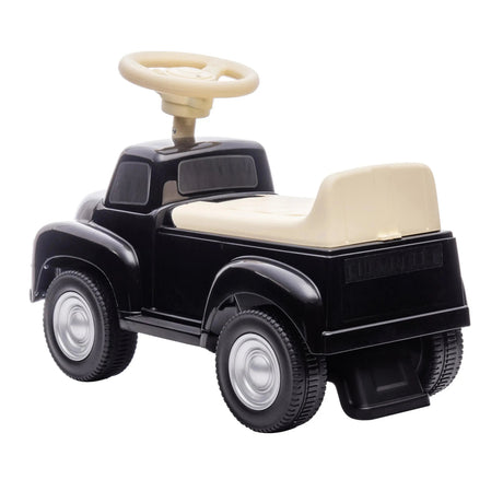 Toddlers Chevrolet 3100 Vintage Foot-To-Floor Ride-On Push Car with Music, Storage