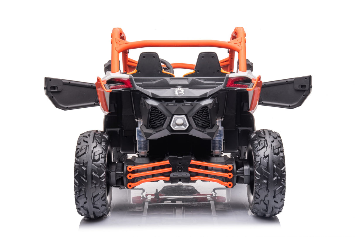 Orange 2x24V/2WD Official Can-Am Maverick Ride on Buggy, LX Performance