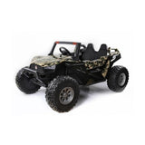 Camo 24V/4X4 Dune Buggy Ride On UTV, Rubber Wheels and RC