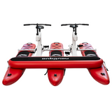 Nautiqua | BORACAY | Premium Catamaran Style Water Bike with Front Pad | 2 Person