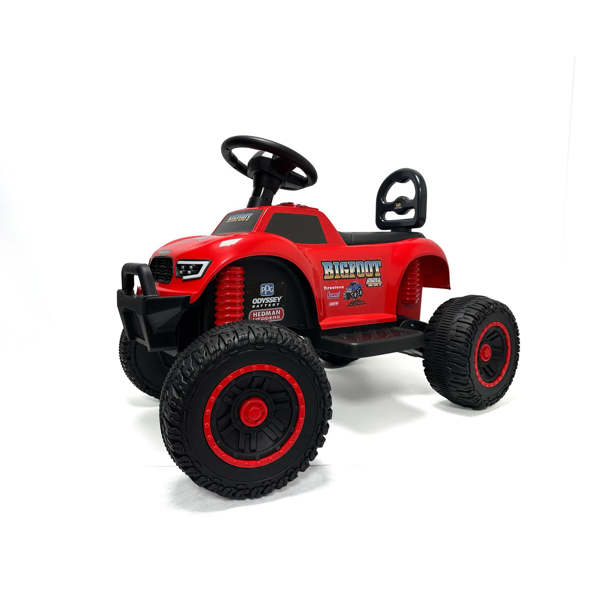 6V Big Foot Edition Kids Ride-On Monster Truck with LED Lights, Music