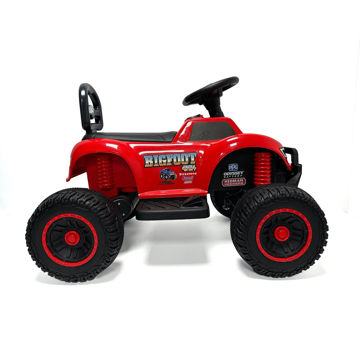 6V Big Foot Edition Kids Ride-On Monster Truck with LED Lights, Music