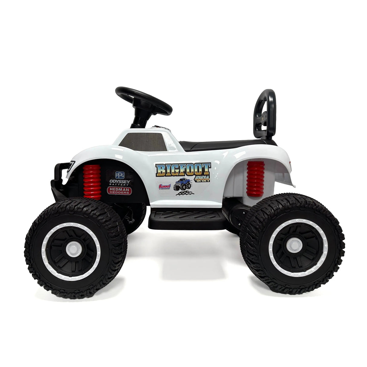 6V Big Foot Edition Kids Ride-On Monster Truck with LED Lights, Music