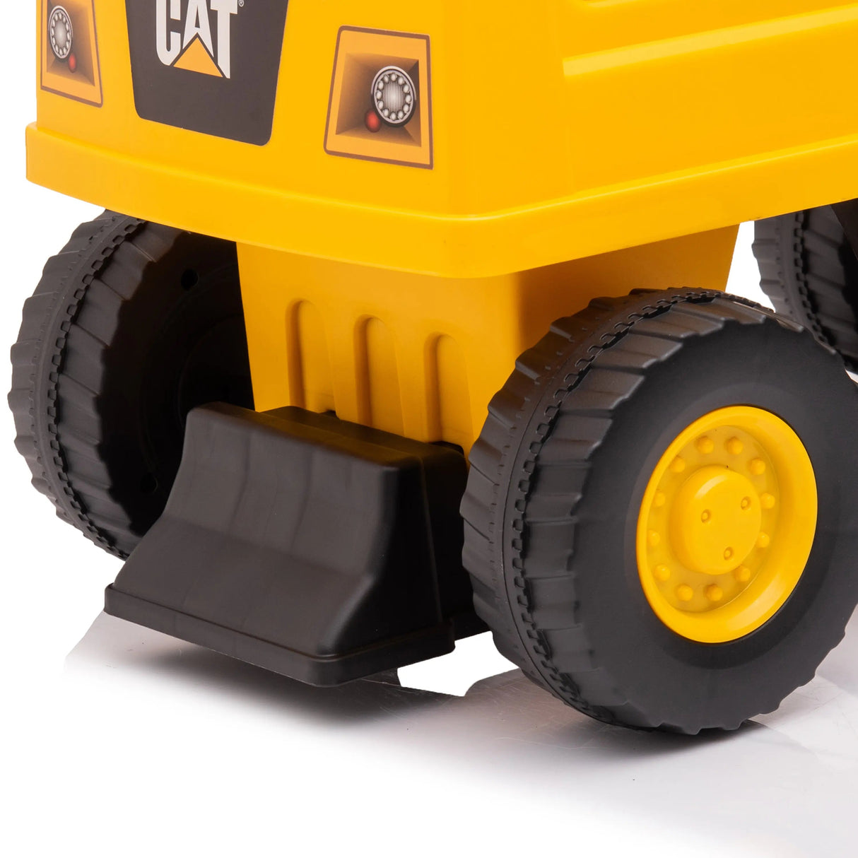 Toddlers Foot-to-Floor CAT Ride-On Excavator with Storage, Sound