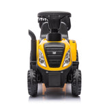 Toddlers CAT Holland Tractor Trailer Foot-to-Floor Ride-On with Detachable Trailer, Sound