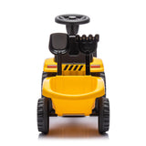 Toddlers CAT Holland Tractor Trailer Foot-to-Floor Ride-On with Detachable Trailer, Sound