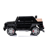 24V 200W Kids Mercedes-Benz Maybach 2-Seater Ride-On SUV with Air-Filled Rubber Tires, Music, Remote