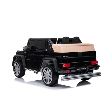 24V 200W Kids Mercedes-Benz Maybach 2-Seater Ride-On SUV with Air-Filled Rubber Tires, Music, Remote