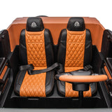 24V 200W Kids Mercedes-Benz Maybach 2-Seater Ride-On SUV with Air-Filled Rubber Tires, Music, Remote