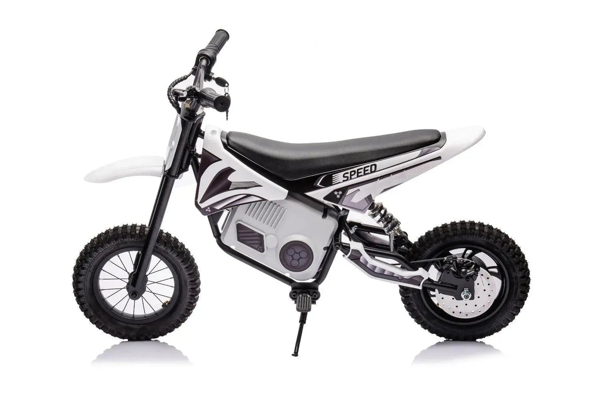 36V 350W High Speed Electric Dirt Bike with Brushless Motor for Big Kids with Air-Filled Rubber Tires