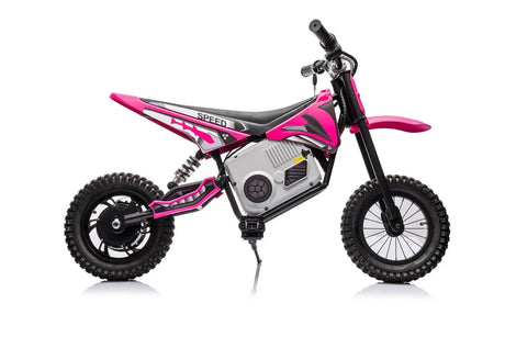 36V 350W High Speed Electric Dirt Bike with Brushless Motor for Big Kids with Air-Filled Rubber Tires