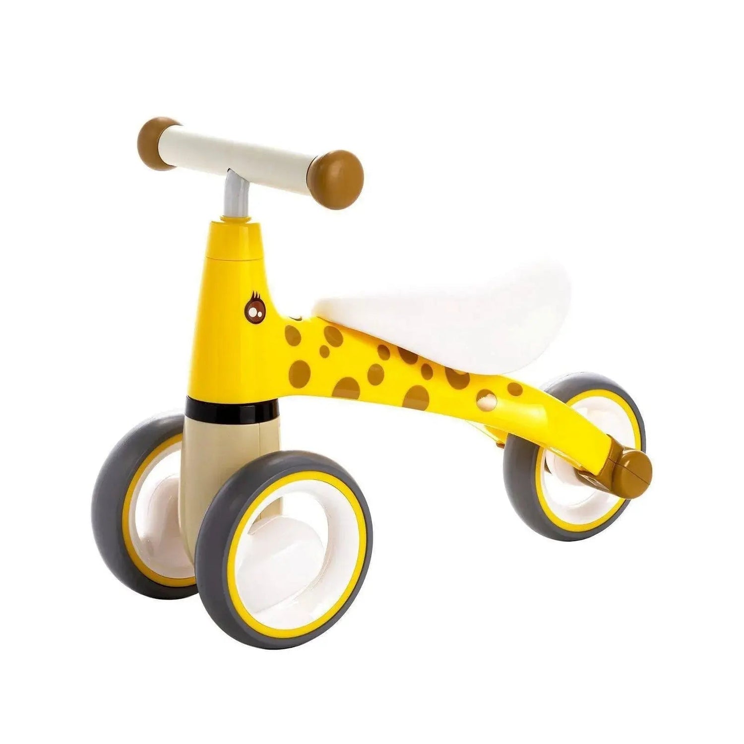 Toddlers 3-Wheel Balance Bike with EVA Tires, Cushioned Seat
