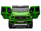 Green Mercedes G63 XXL 24V Kids Ride-On Truck – Platinum Edition with MP4, Dual Batteries, 4WD, EVA Tires & Leather Seats