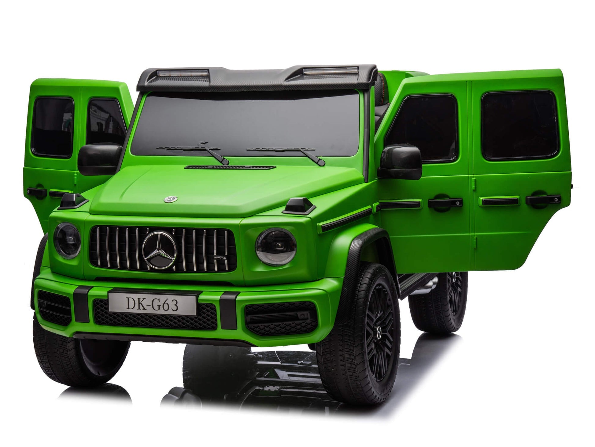 Green 2x24V/4WD Platinum XXL Mercedes G63 Ride On Truck with MP4