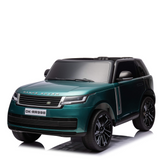 Green Metallic 24V Range Rover Ride-On SUV with EVA Wheels & Parental Control