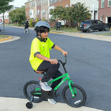 Glerc 14" BMX Style Kids Sleek Bike with Coaster Brake - Pongo