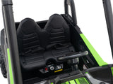 Green 2 Seats Golf Buggy 24V Edition Kids Ride On Car/ UTV with RC, Rubber Wheels