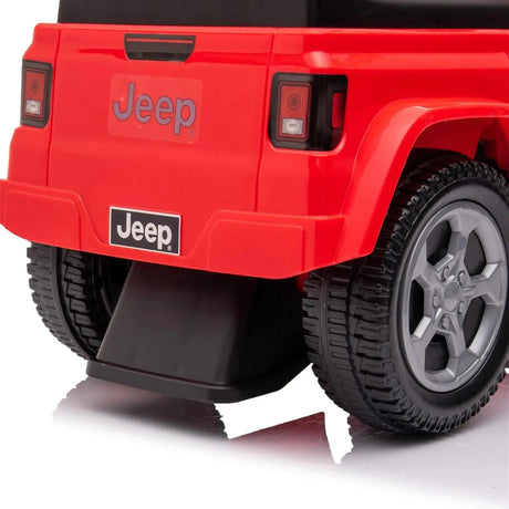 Toddlers Foot-to-Floor Jeep Rubicon Ride-On Truck with Storage, Sound