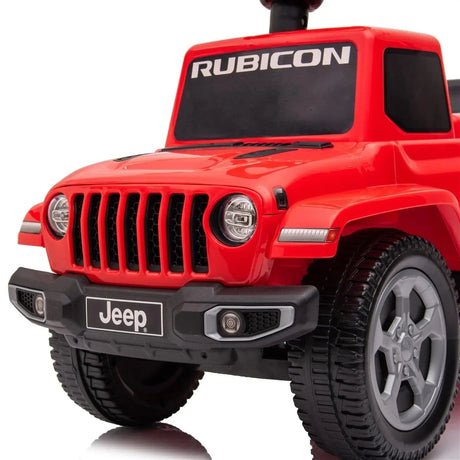 Toddlers Foot-to-Floor Jeep Rubicon Ride-On Truck with Storage, Sound