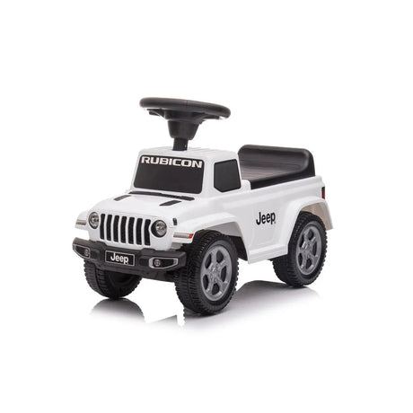 Toddlers Foot-to-Floor Jeep Rubicon Ride-On Truck with Storage, Sound