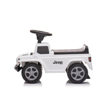 Toddlers Foot-to-Floor Jeep Rubicon Ride-On Truck with Storage, Sound