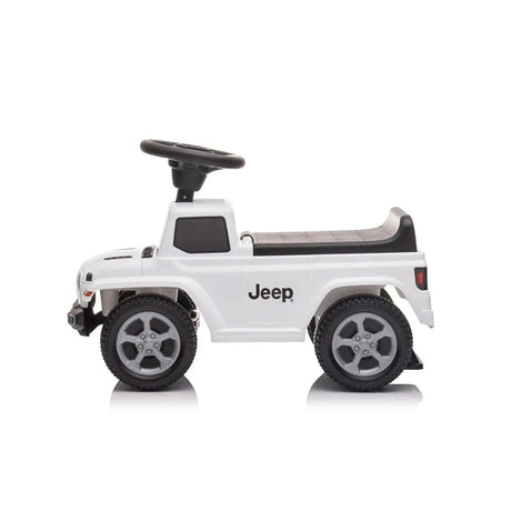 Toddlers Foot-to-Floor Jeep Rubicon Ride-On Truck with Storage, Sound