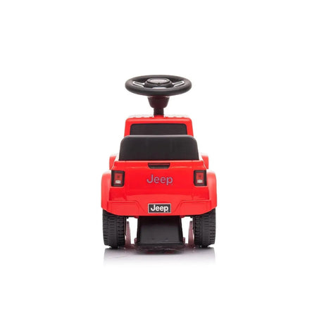 Toddlers Foot-to-Floor Jeep Rubicon Ride-On Truck with Storage, Sound