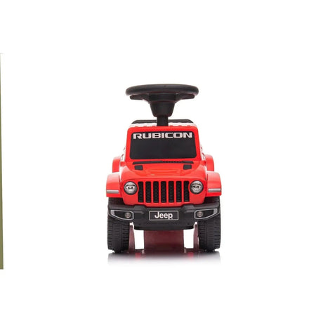 Toddlers Foot-to-Floor Jeep Rubicon Ride-On Truck with Storage, Sound