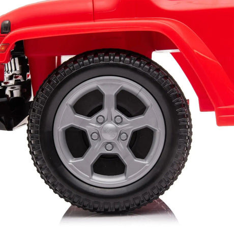 Toddlers Foot-to-Floor Jeep Rubicon Ride-On Truck with Storage, Sound