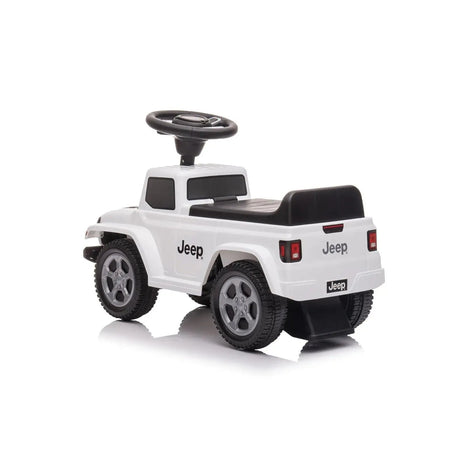 Toddlers Foot-to-Floor Jeep Rubicon Ride-On Truck with Storage, Sound