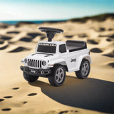 Toddlers Foot-to-Floor Jeep Rubicon Ride-On Truck with Storage, Sound