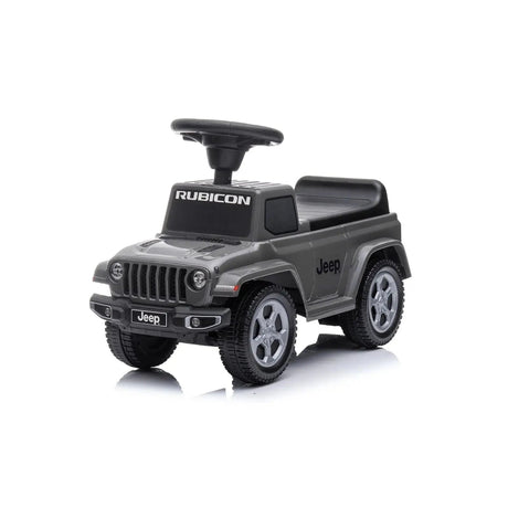 Toddlers Foot-to-Floor Jeep Rubicon Ride-On Truck with Storage, Sound