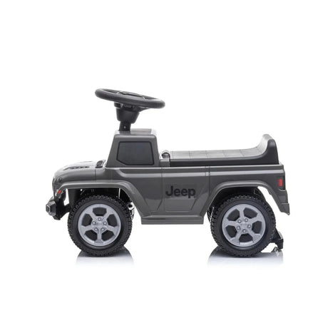 Toddlers Foot-to-Floor Jeep Rubicon Ride-On Truck with Storage, Sound