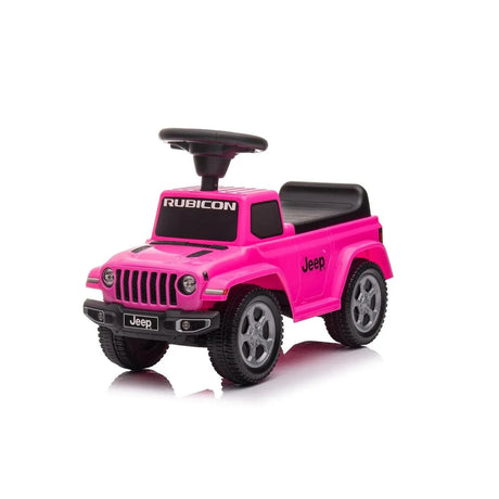Toddlers Foot-to-Floor Jeep Rubicon Ride-On Truck with Storage, Sound