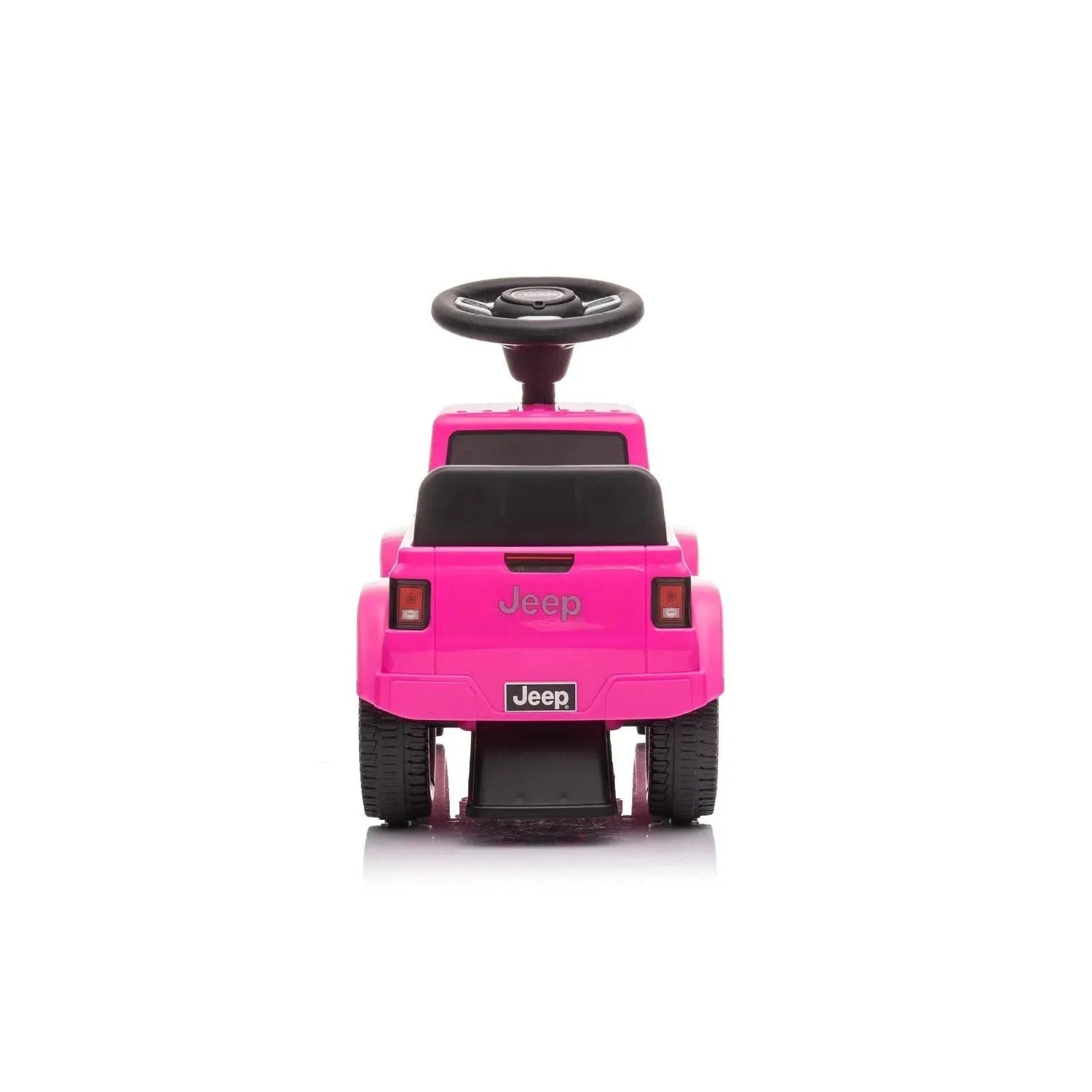 Toddlers Foot-to-Floor Jeep Rubicon Ride-On Truck with Storage, Sound