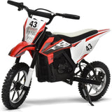 Complete Off-Road SuperMoto Edition: 36V 350W Dirt Bike for Big Kids with up to 15mpH Speed