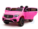 KIDSVIP 2SEAT 2 SEAT KIDS AND TODDLERS RIDE ON MERCEDES GLC pink 47