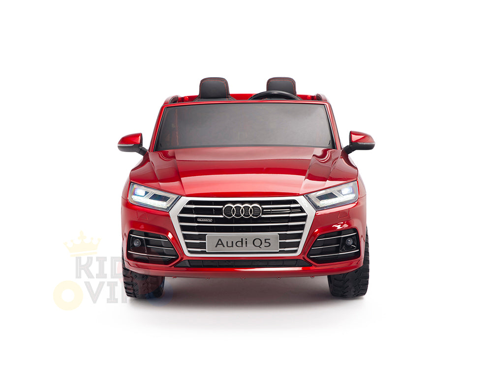 KIDSVIP 2 Seater 24v ride on car audi for kids and toddlers remote red 12