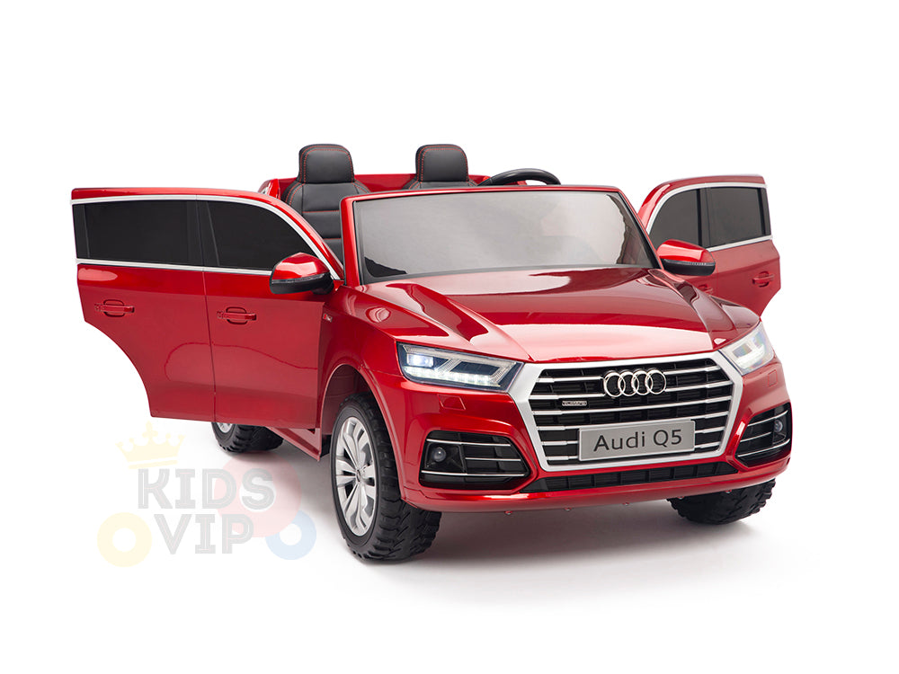 KIDSVIP 2 Seater 24v ride on car audi for kids and toddlers remote red 17