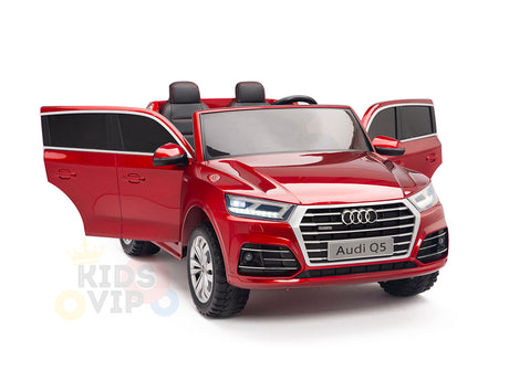 KIDSVIP 2 Seater 24v ride on car audi for kids and toddlers remote red 17