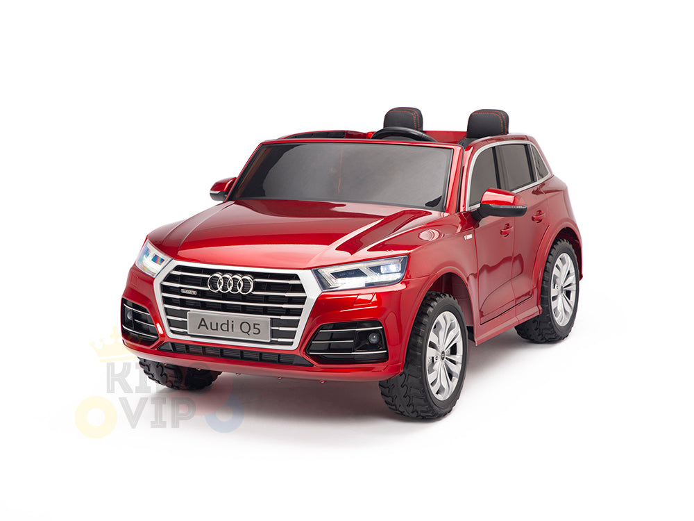 KIDSVIP 2 Seater 24v ride on car audi for kids and toddlers remote red 30
