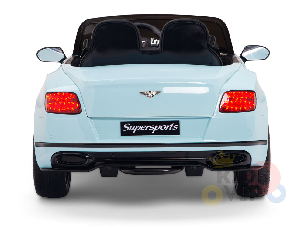 KIDSVIP BENTLEY KIDS RIDE ON CAR 12V SUPERSPORT blue 23