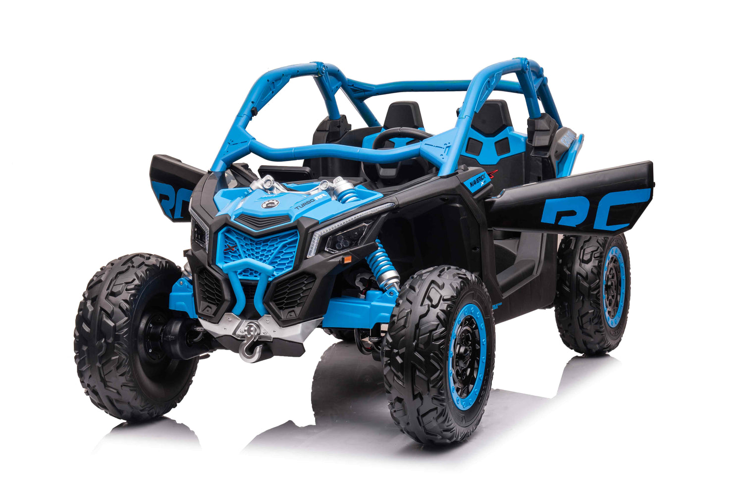 Blue 2x24V Official Can-Am Maverick Pro Edition (No RC)