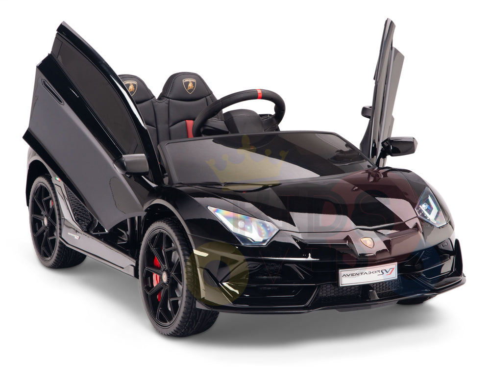 KIDSVIP LAMBORGHINI SVJ KIDS RIDE ON CAR 12V BLACK 1 1