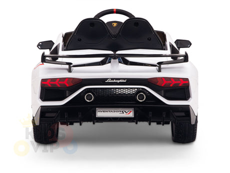 KIDSVIP LAMBORGHINI SVJ KIDS RIDE ON CAR 12V WHITE 11