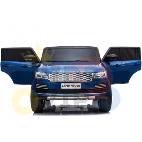 Blue 24V XXL Range Rover MP4 Edition Ride-On Car Fully Loaded with EVA Wheels, Music & Remote
